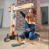 JANOD Grote hijskraan meerkleurig beukenhout 3-8 jaar