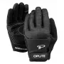 Oplite simracing-handschoenen L zwart kunstleer polyester siliconen spandex