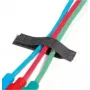 Kabelorganizer Velcro ONE-WRAP lint 16 x 70 mm zwart, per stuk