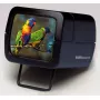Diaprojector KAISER 2010 — compacte 3x vergroting, 75×105×60 mm, 1,5 V batterij