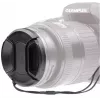 Objectiefdop KAISER 6835 voor digitale camera, kunststof, diameter 5,5 cm, zwart