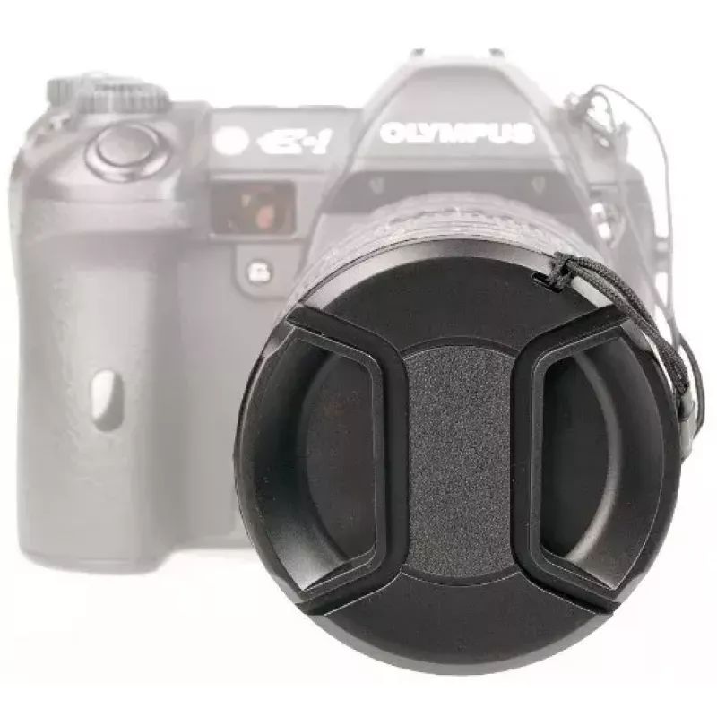 Objectiefdop KAISER 6835 voor digitale camera, kunststof, diameter 5,5 cm, zwart