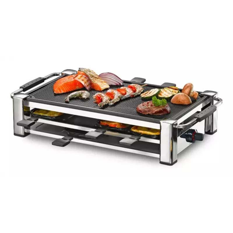 Raclettegrill Rommelsbacher RCC 1500 1500 W chroom