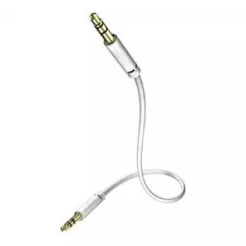Audiokabel Inakustik 0,5 m Star MP3 3,5 mm 2 x cinch wit