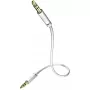 in-akustik Star MP3 audiokabel, 3,5 mm stereo-jack, 0,75 m