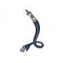 Netwerkkabel Inakustik 00480303 RJ-45 Cat6 3 m blauw zilver