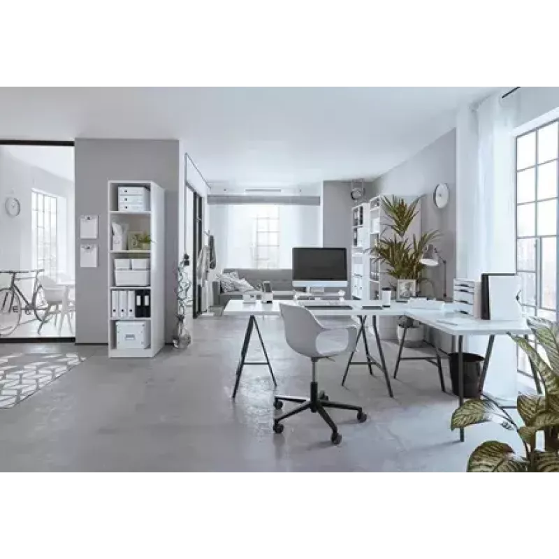 Klembord Leitz WOW A4 metaal polystyreen wit