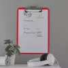 Klembord Leitz WOW A4 metaal rood 80 vel