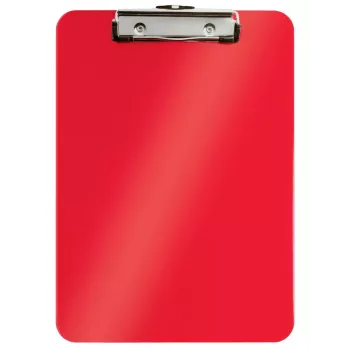 Klembord Leitz WOW A4 metaal rood 80 vel