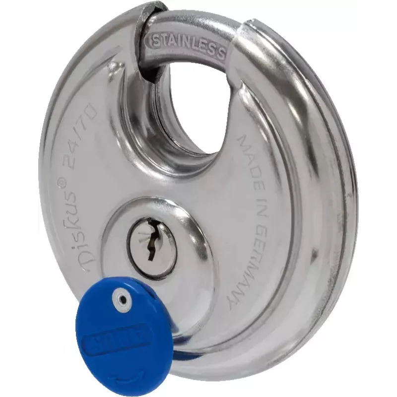 Discus-voorhangslot ABUS Diskus 24IB/70 sleutelslot korpusbreedte 7 cm