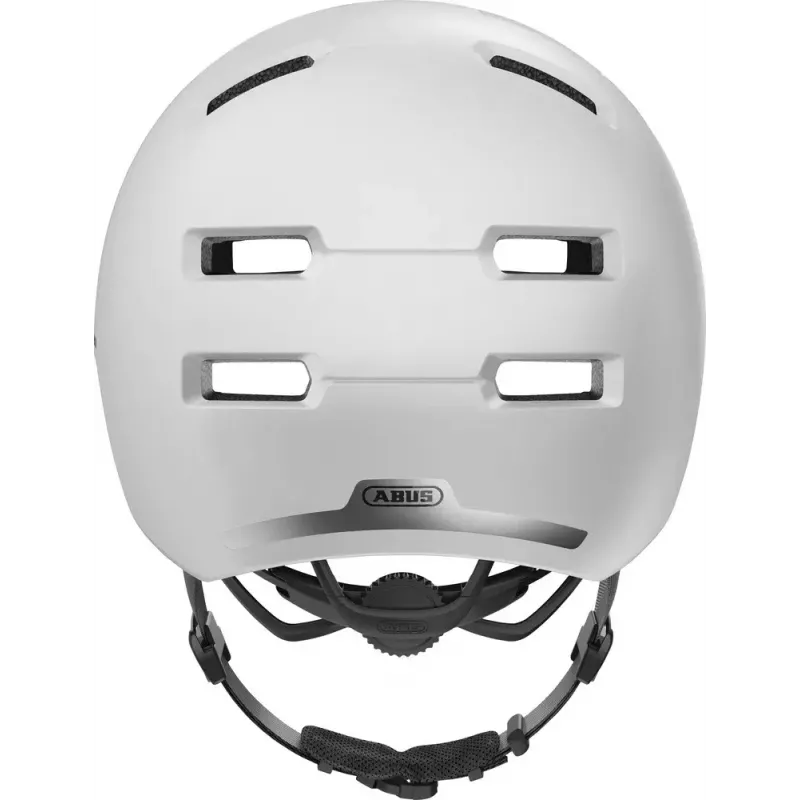 Halfshell-helm ABUS Skurb wit In-Mold-constructie