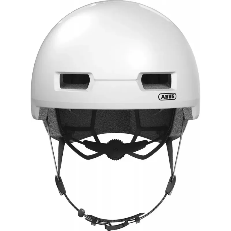 Halfshell-helm ABUS Skurb wit In-Mold-constructie