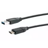 USB-kabel Schwaiger CK 3141 USB 3.2 Gen 1 1m USB A USB C zwart