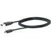 USB-kabel Schwaiger CK 3141 USB 3.2 Gen 1 1m USB A USB C zwart