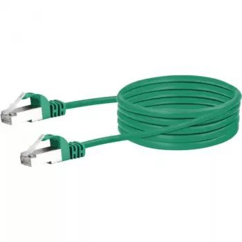 Netwerkkabel Schwaiger CKB6010 059 RJ-45 Cat6 1 m groen