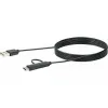 Schwaiger USB-kabel CK 3112 USB 2.0 1m USB A Micro-USB B zwart