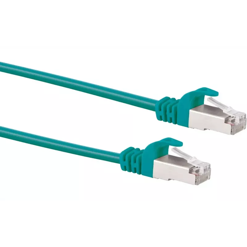 Schwaiger CKG6020 539 Cat 6 SF/UTP netwerkkabel, 2 m, turkoois