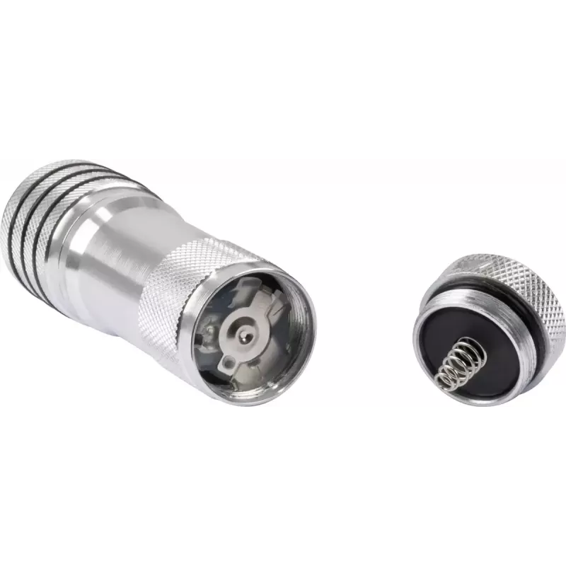 Grilllamp Schwaiger GLED0030 zwart zilver aluminium rubber batterij 0,5 W