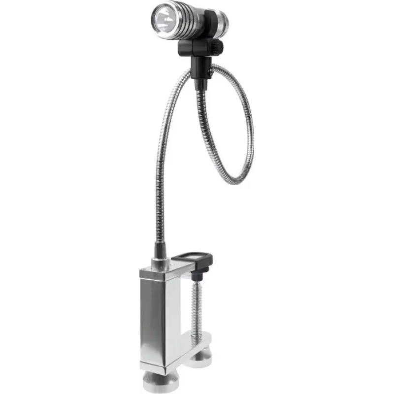 Grilllamp Schwaiger GLED0030 zwart zilver aluminium rubber batterij 0,5 W