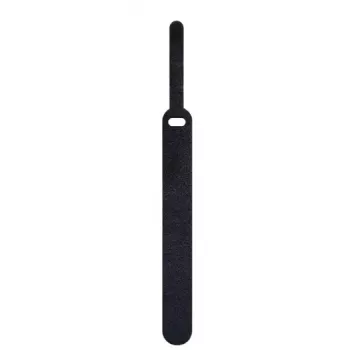 Schwaiger KMKB3010 klittenband-kabelbinder zwart 10 stuks