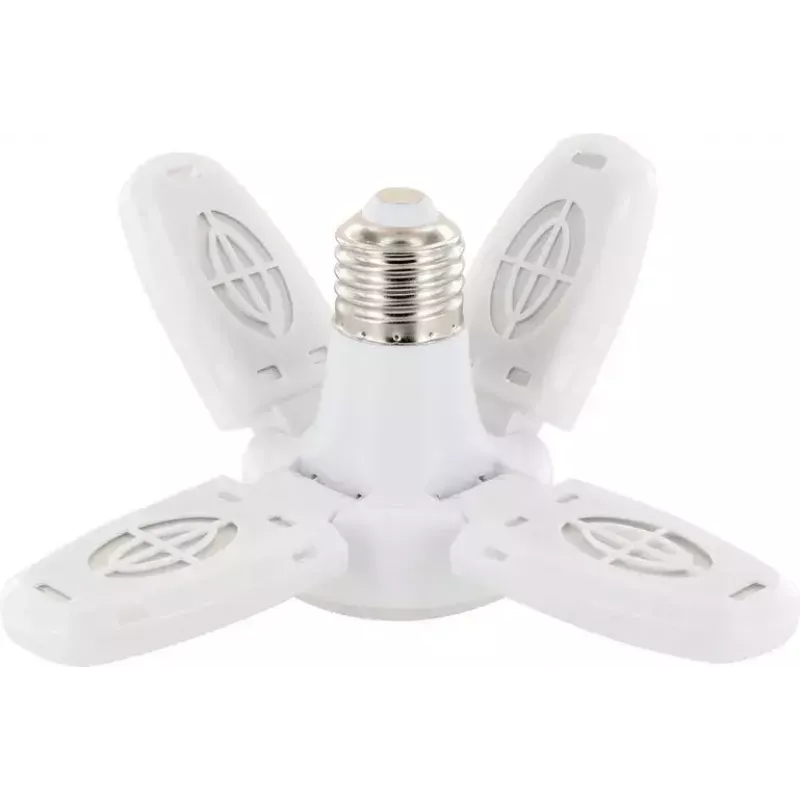 Schwaiger WLED0360 LED 360-graden garage-/werkplaatslamp, E27, 5 panelen