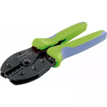 Krimptang Schwaiger SOZG0100 zwart blauw groen 444g