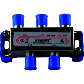 Kabelsplitter Schwaiger VTF8844 241 frequentiebereik 5 - 2400 MHz