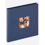 Fotoalbum Walther Design FA-199-L blauw 30 blad