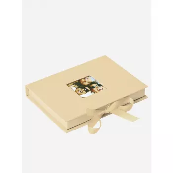 Walther Design Fun geschenkdoos voor 70 foto's 13x18, crème (FB-112-H)