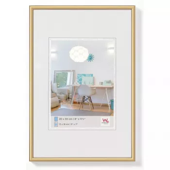 Enkele fotolijst Walther Design KV130G goud
