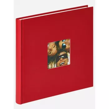 Fotoalbum Walther Design Fun rood 40 blad M