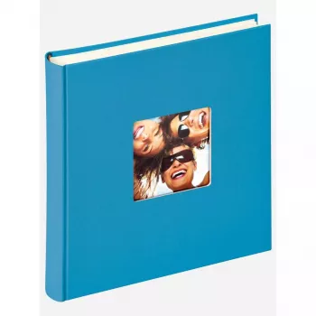 Fotoalbum Walther Design FA-208-U blauw 100 blad