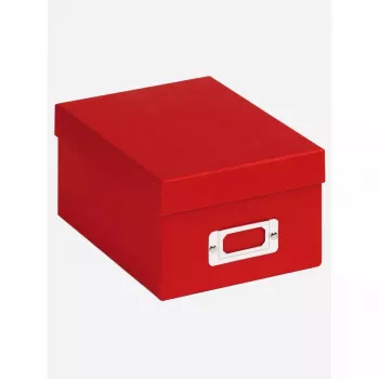 Opbergbox Walther FB-115-R rechthoekig papier rood