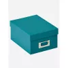 Opbergbox Walther FB-115-K rechthoekig papier groen petrol