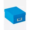 Opbergbox Walther FB-115-U rechthoekig papier blauw