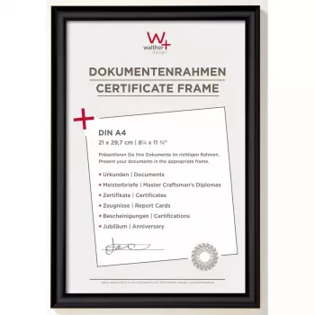 Enkele fotolijst Walther Design KP130B zwart