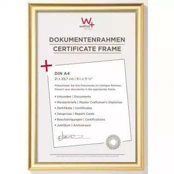 Enkele fotolijst Walther Design KP130G goud
