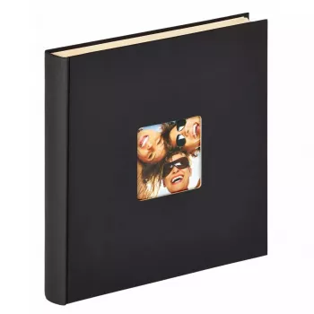 Fotoalbum Walther Design Fun zwart 50 blad XL