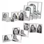 Walther Chloe WD219VS dubbele fotolijst, 2 x 9 x 13 cm, zilver, liggend
