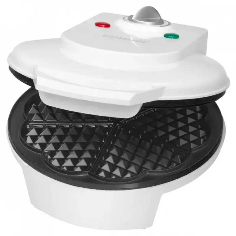 Wafelijzer Bomann WA 5018 CB 1 wafel 1200 W wit