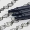 Fineliner Schneider Pictus zwart 3 stuks