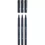 Fineliner Schneider Pictus zwart 3 stuks