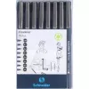 Fineliner Schneider Schreibgeräte Pictus zwart 8 stuks