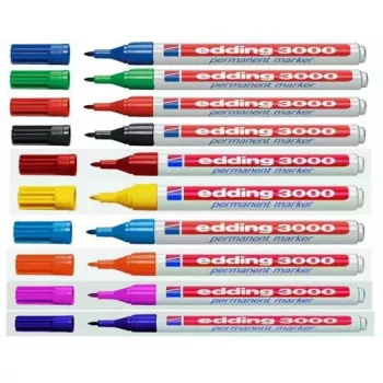 Permanentmarker Edding 3000 10 stuks