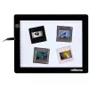 Enkelbeeldhouder Reflecta LED Light Pad A5 superslank zwart 19x14 cm
