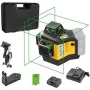 Multilijn-lasernivelleerapparaat STABILA LAX 600 G 12V-systeem, zelfnivellerend, 7-delige set, max. bereik 40 m