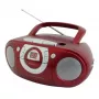 Draagbaar stereosysteem Soundmaster SCD5100RO — CD/radio/USB? (grijs, rood)