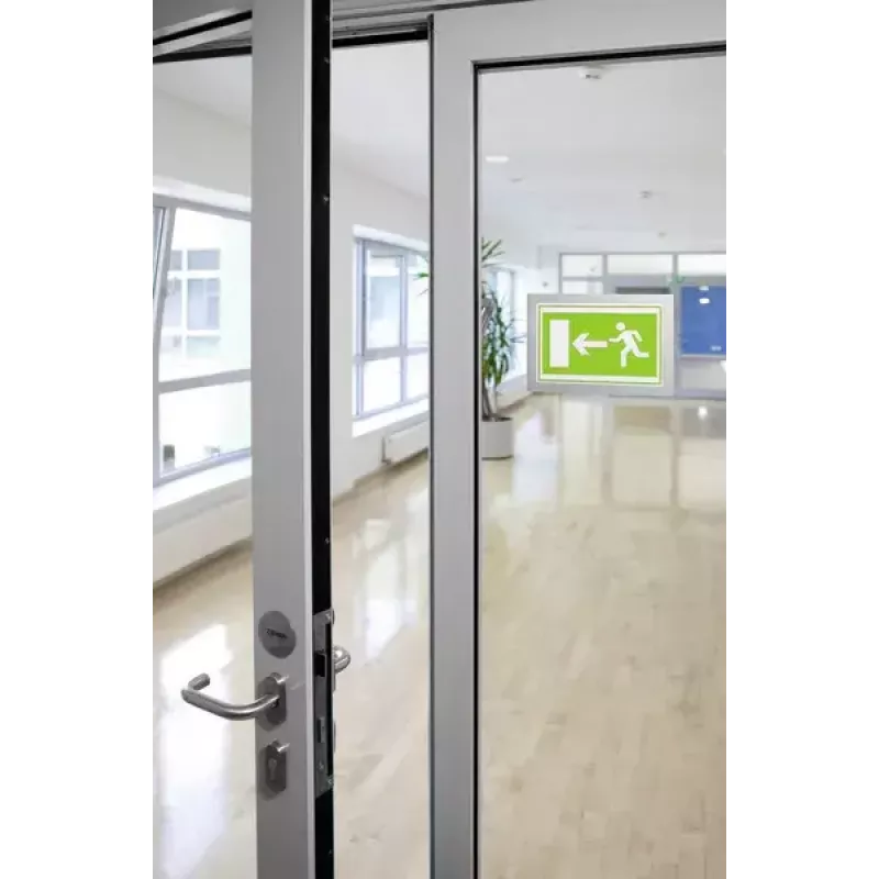 Durable DURAFRAME A5 zelfklevende documenthouder, zilver, verpakking van 2
