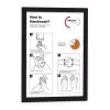 Magneetframe A4 Durable 4872-01 zwart