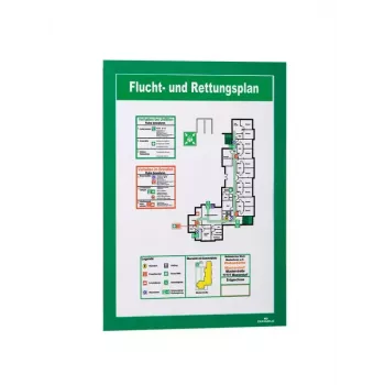 Magneetframe A4 Durable DURAFRAME groen